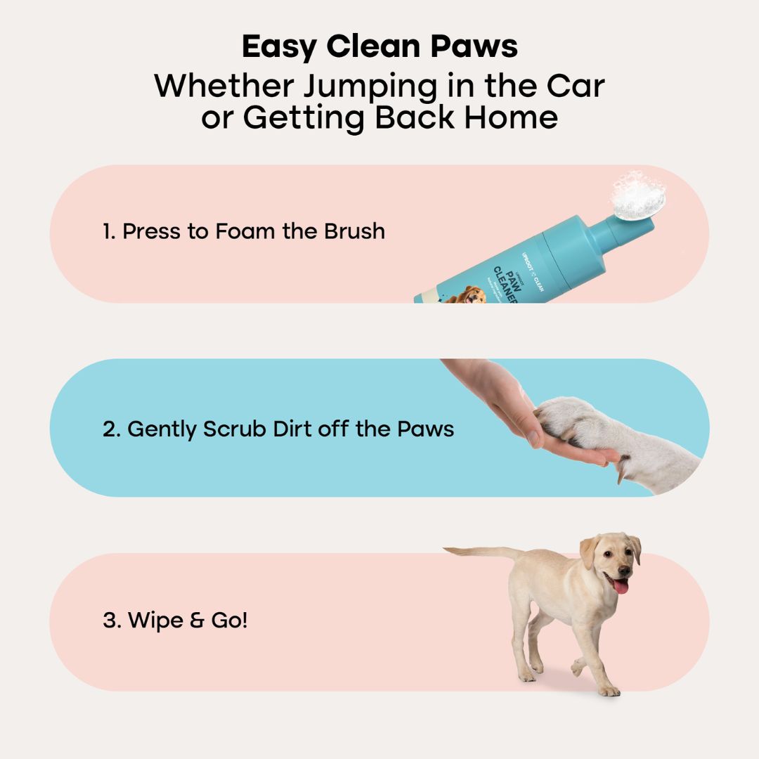 Uproot Paw Cleaner - Rinse-Free Foam Cleanser - Image 6